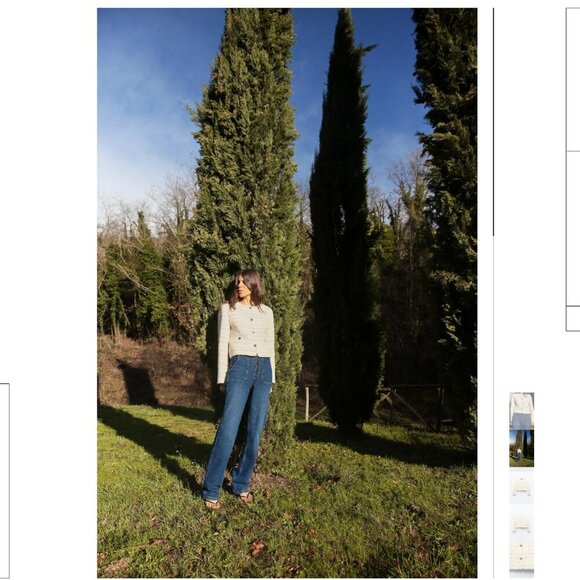 ZARA TEXTURED BLAZER SIZE S , M NWT - Picture 2 of 5